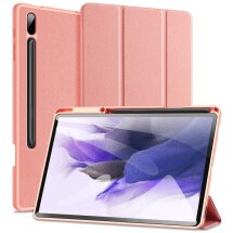 Чехол DUX DUCIS Domo Series для Samsung Galaxy Tab S7 FE (T730/T736) / Tab S7 Plus (T970/975) / Tab S8 Plus - Pink: фото 1 из 10
