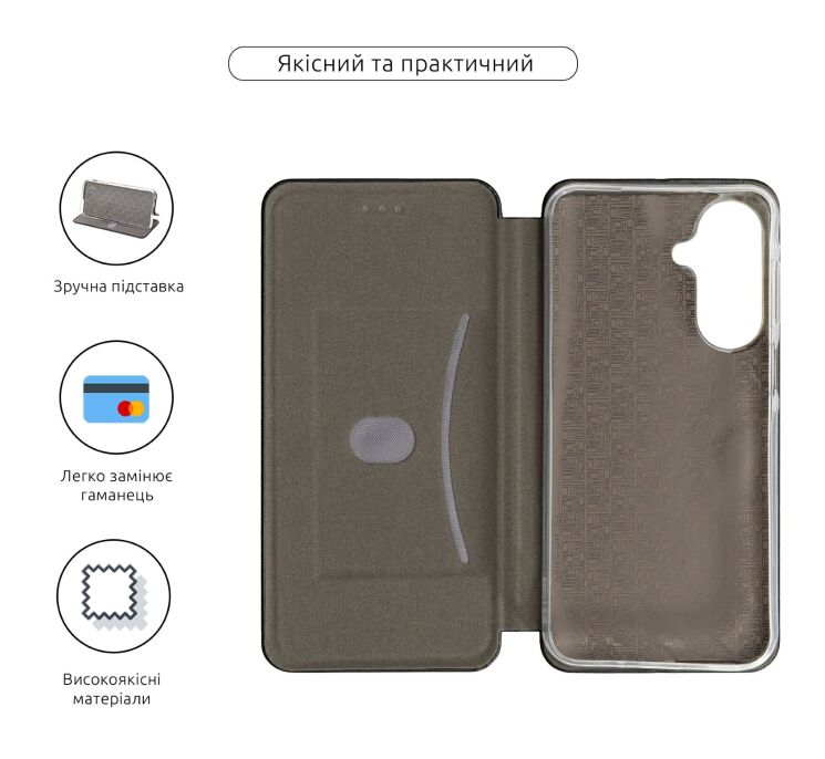 Чехол-книжка ArmorStandart G-Case для Samsung Galaxy A27 (A276) - Black: фото 3 из 3