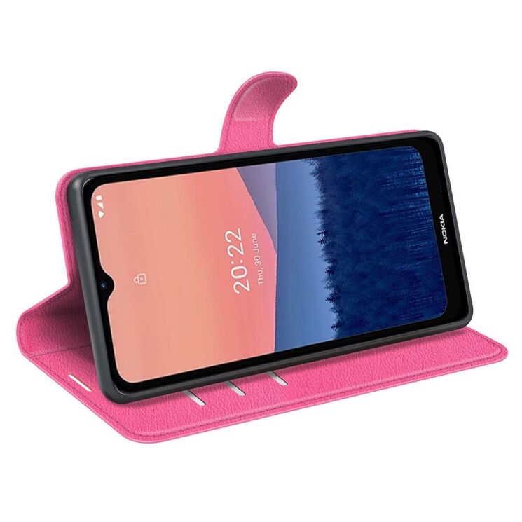 Чехол-книжка Deexe Book Type для Nokia C21 - Blue: фото 3 из 6