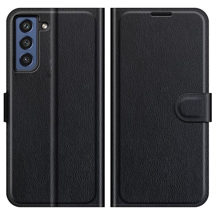 Чехол-книжка Deexe Book Type для Samsung Galaxy S21 FE (G990) - Black: фото 2 из 8