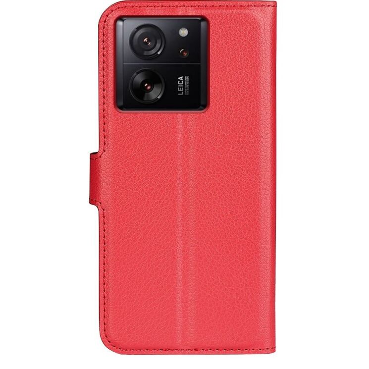 Чехол-книжка Deexe Book Type для Xiaomi 13T / 13T Pro - Red: фото 5 из 6