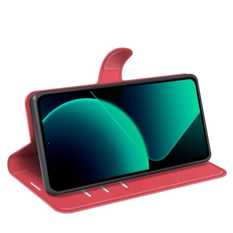 Чехол-книжка Deexe Book Type для Xiaomi 13T / 13T Pro - Red: фото 3 из 6