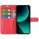 Чехол-книжка Deexe Book Type для Xiaomi 13T / 13T Pro - Red (338410R). Фото 2 из 6