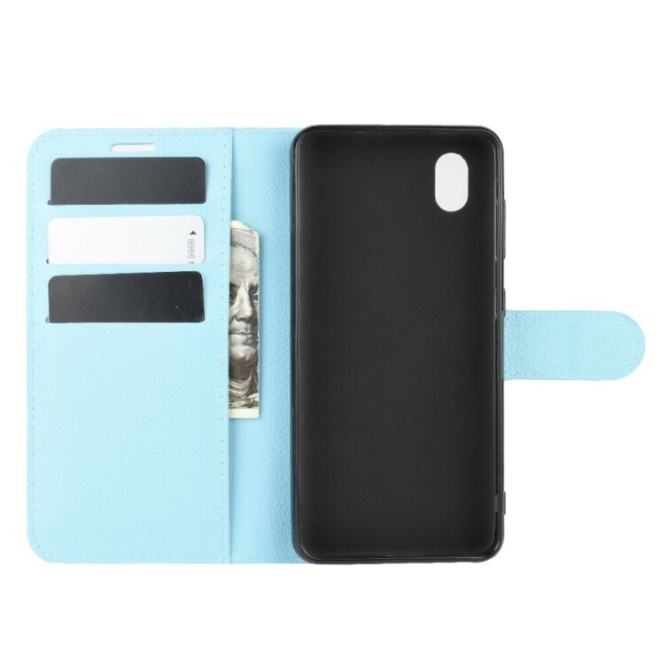 Классический чехол-книжка Deexe Book Type для ZTE Blade A3 (2020) - Blue: фото 3 из 6