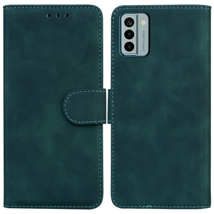 Чохол-книжка Deexe Classic Series для Nokia G22 - Green: фото 1 з 8