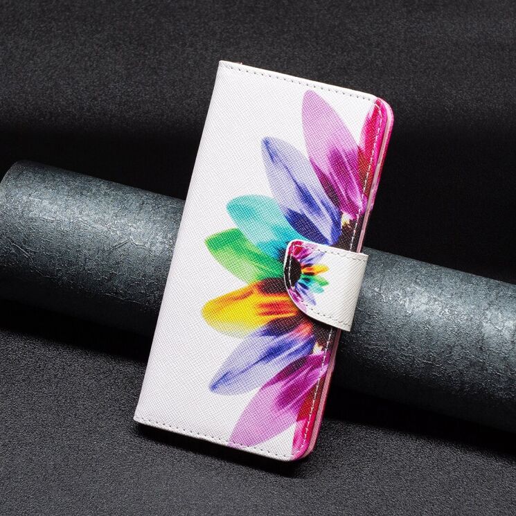 Чехол-книжка Deexe Color Wallet для Infinix Note 11 (X663B) / Note 12 (X663) - Sun Flower: фото 4 из 7