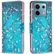 Чехол-книжка Deexe Color Wallet для Xiaomi Redmi Note 13 Pro 5G / Poco X6 - Plum Blossom (341145A)