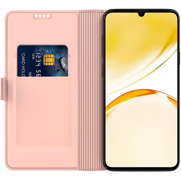 Чехол-книжка Deexe Faro Wallet для Xiaomi Redmi A7 Pro - Rose Gold (409724RG) Чехол-книжка Deexe Faro Wallet для Xiaomi Redmi A7 Pro - Rose Gold: фото 2 из 7