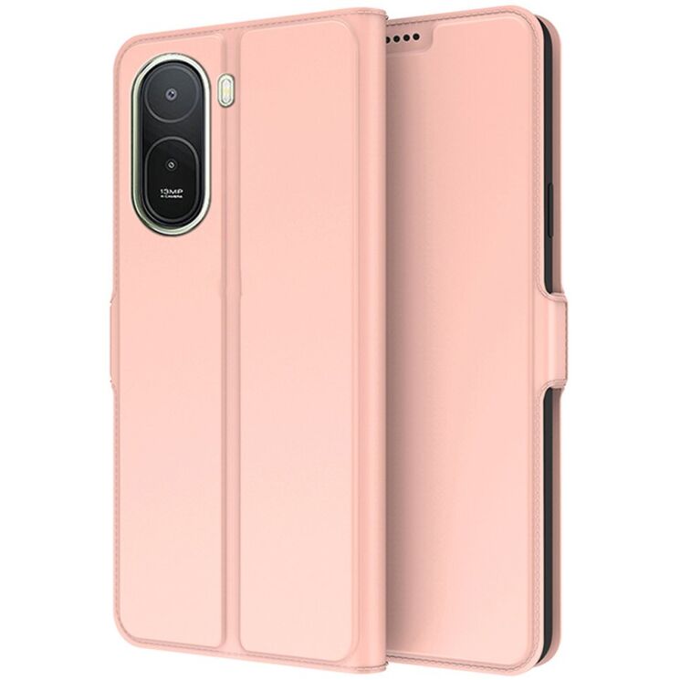 Чехол-книжка Deexe Faro Wallet для Xiaomi Redmi A7 Pro - Rose Gold (409724RG) Чехол-книжка Deexe Faro Wallet для Xiaomi Redmi A7 Pro - Rose Gold: фото 1 из 7