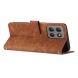 Чехол-книжка Deexe Lines Series для Motorola Moto G15 - Brown (372627Z). Фото 3 из 11