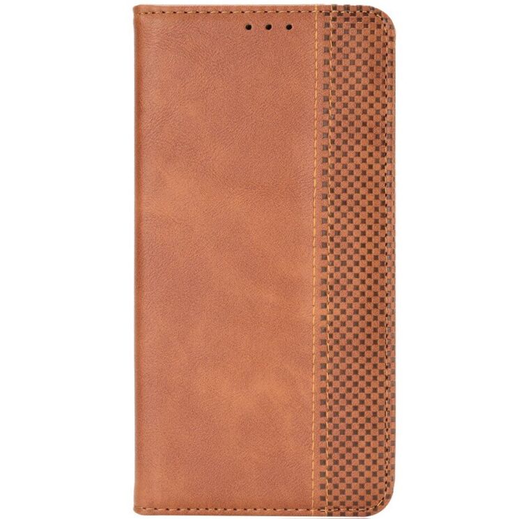 Чохол-книжка Deexe Retro Style для OPPO Reno 15 Pro - Brown (405602Z) Чохол-книжка Deexe Retro Style для OPPO Reno 15 Pro - Brown: фото 3 з 18