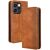 Чехол-книжка Deexe Retro Style для OPPO Reno 15 Pro - Brown: фото 1 из 18
