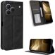 Чехол-книжка Deexe Retro Style для TECNO Spark 50 - Black (432403B). Фото 2 из 19