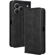 Чехол-книжка Deexe Retro Style для TECNO Spark 50 - Black (432403B)