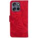 Чехол-книжка Deexe Tiger для Motorola Edge 50 Neo - Red (367137R). Фото 6 из 7