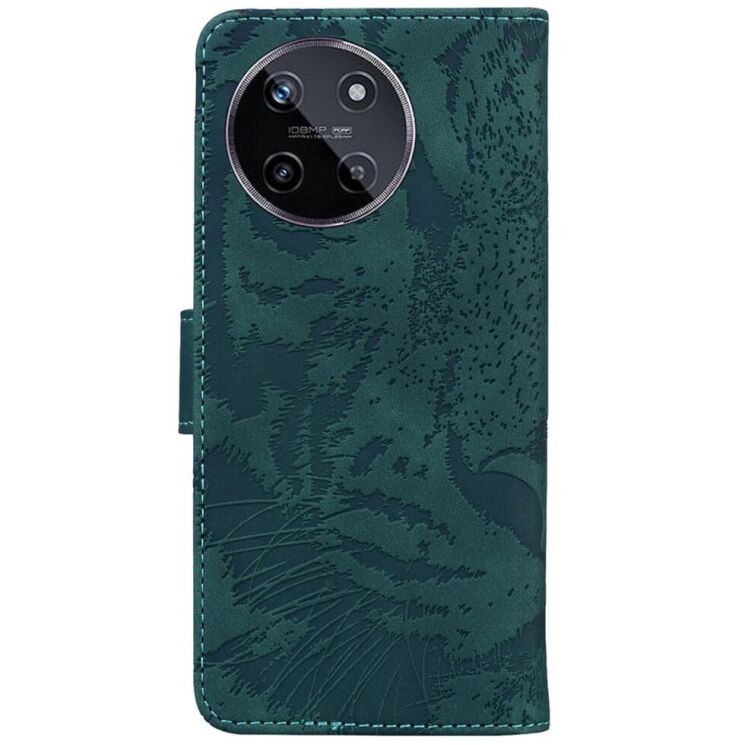 Чохол-книжка Deexe Tiger для Realme 11 4G - Green: фото 6 з 7