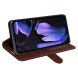 Чехол-книжка Deexe Wallet Style для Google Pixel 9a - Brown (375428Z). Фото 3 из 9