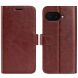 Чехол-книжка Deexe Wallet Style для Google Pixel 9a - Brown (375428Z). Фото 1 из 9