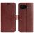 Чехол-книжка Deexe Wallet Style для Google Pixel 9a - Brown: фото 1 из 9