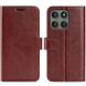 Чохол-книжка Deexe Wallet Style для Motorola Edge 60 Pro - Brown (381728Z). Фото 1 з 9