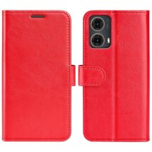 Чехол-книжка Deexe Wallet Style для Motorola Moto G85 - Red: фото 1 из 6