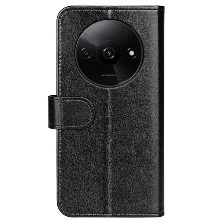 Чехол-книжка Deexe Wallet Style для Xiaomi Redmi A3 - Black: фото 6 из 7