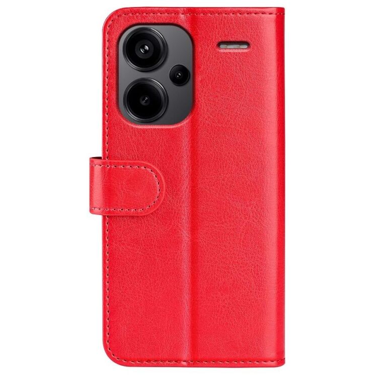 Чохол-книжка Deexe Wallet Style для Xiaomi Redmi Note 13 Pro+ - Red: фото 5 з 5