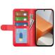 Чохол-книжка Deexe Wallet Style для Xiaomi Redmi Note 13 Pro+ - Red (340504R). Фото 2 з 5