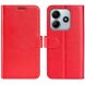 Чехол-книжка Deexe Wallet Style для Xiaomi Redmi Note 14 5G - Red (373339R). Фото 1 из 9