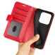 Чехол-книжка Deexe Wallet Style для Xiaomi Redmi Note 14 5G - Red (373339R). Фото 4 из 9