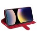 Чехол-книжка Deexe Wallet Style для Xiaomi Redmi Note 14 Pro - Red (373509R). Фото 3 из 7