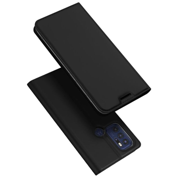 Чехол-книжка DUX DUCIS Skin Pro для Motorola Moto G60s - Black: фото 1 из 16