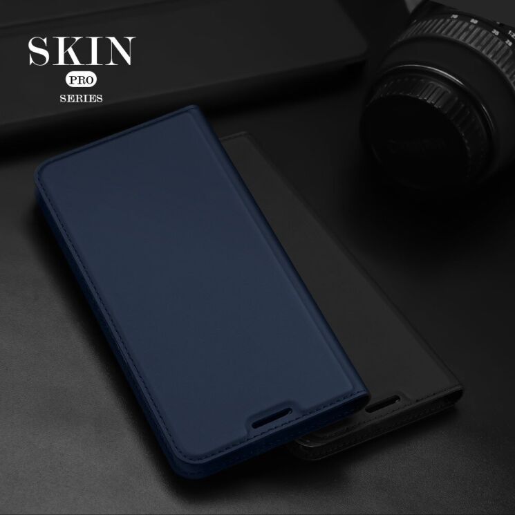 Чехол-книжка DUX DUCIS Skin Pro для Motorola Moto G60s - Blue: фото 14 из 16