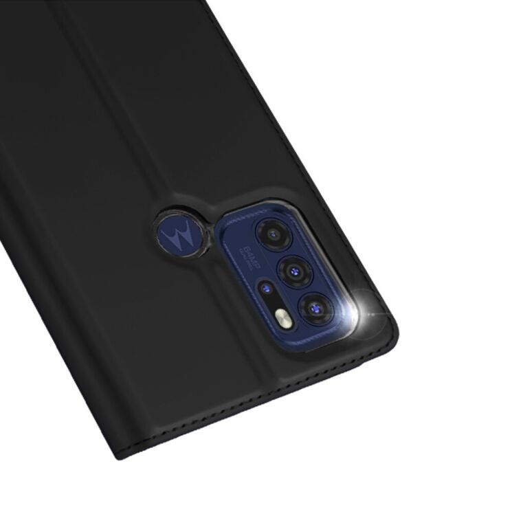 Чехол-книжка DUX DUCIS Skin Pro для Motorola Moto G60s - Black: фото 2 из 16