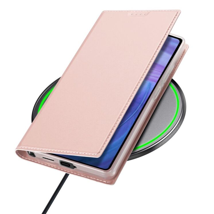 Чохол-книжка DUX DUCIS Skin Pro для Samsung Galaxy S25 Ultra (S938) - Pink: фото 3 з 11