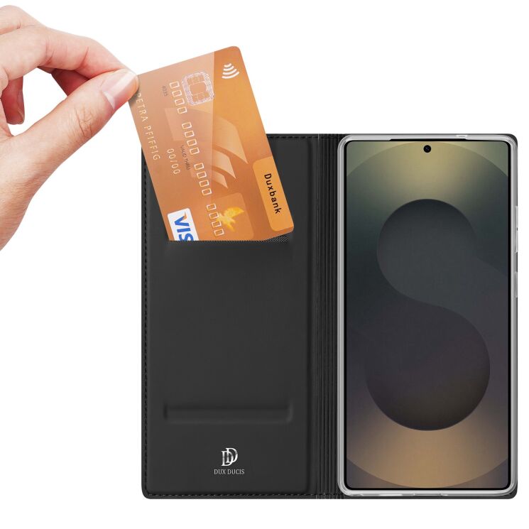 Чохол-книжка DUX DUCIS Skin Pro для Samsung Galaxy S26 Ultra - Black: фото 5 з 9