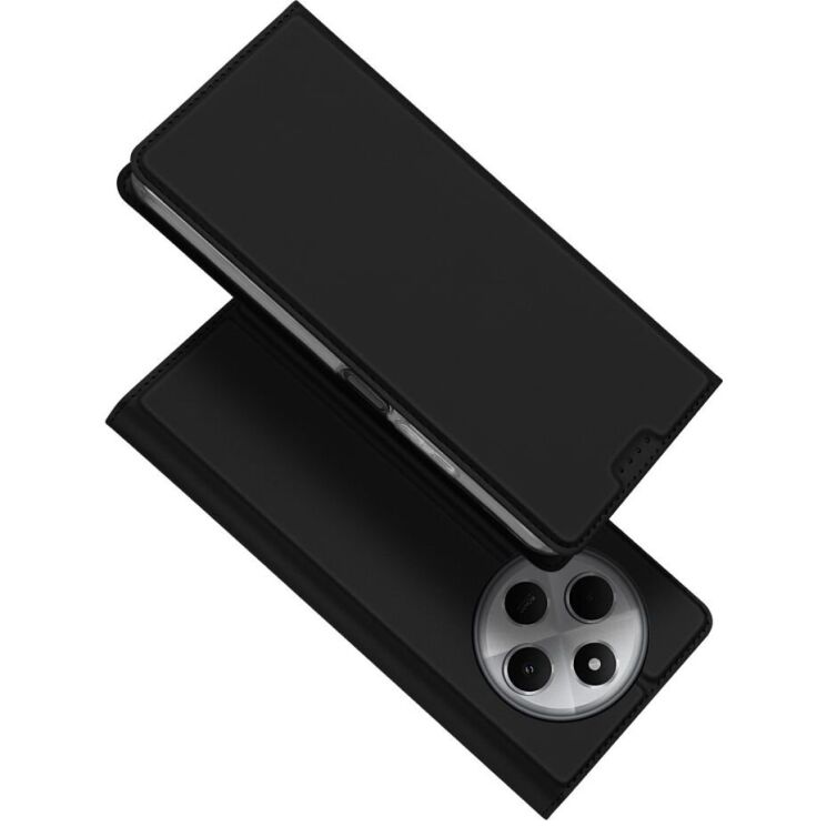 Чехол-книжка DUX DUCIS Skin Pro для Xiaomi Redmi 14C / Redmi A4 5G / Poco C75 - Black: фото 1 из 10