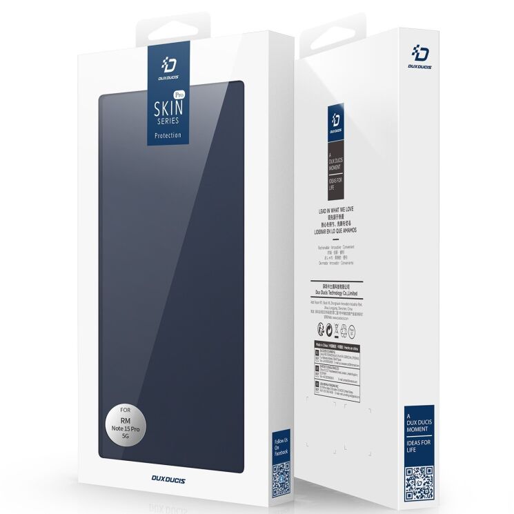 Чохол-книжка DUX DUCIS Skin Pro для Xiaomi Redmi Note 15 Pro 5G - Black: фото 10 з 10