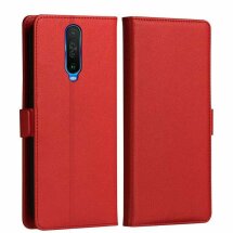 Чехол-книжка DZGOGO Milo Series для Xiaomi Redmi K30 / Poco X2 - Red: фото 1 из 8