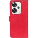 Чехол-книжка KHAZNEH Retro Wallet для Xiaomi Poco F6 - Red (355029R). Фото 5 из 9