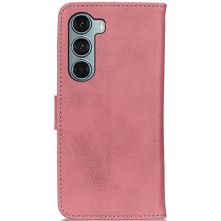 Чехол-книжка с застежкой KHAZNEH Wallet Cover для Motorola Moto G200 - Pink: фото 3 из 8