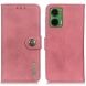Чохол-книжка KHAZNEH Wallet Cover для Motorola Moto G35 - Pink (367903P). Фото 1 з 8