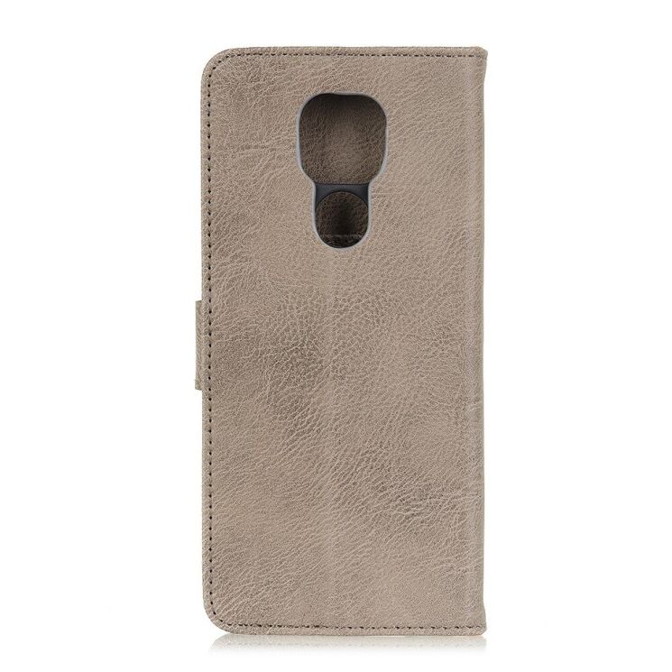 Чохол-книжка KHAZNEH Wallet Cover для Motorola Moto G9 Play - Grey: фото 2 з 11