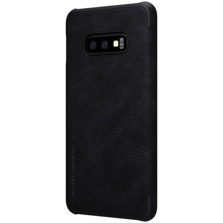 Чехол-книжка NILLKIN Qin Series для Samsung Galaxy S10e - Black: фото 3 из 14