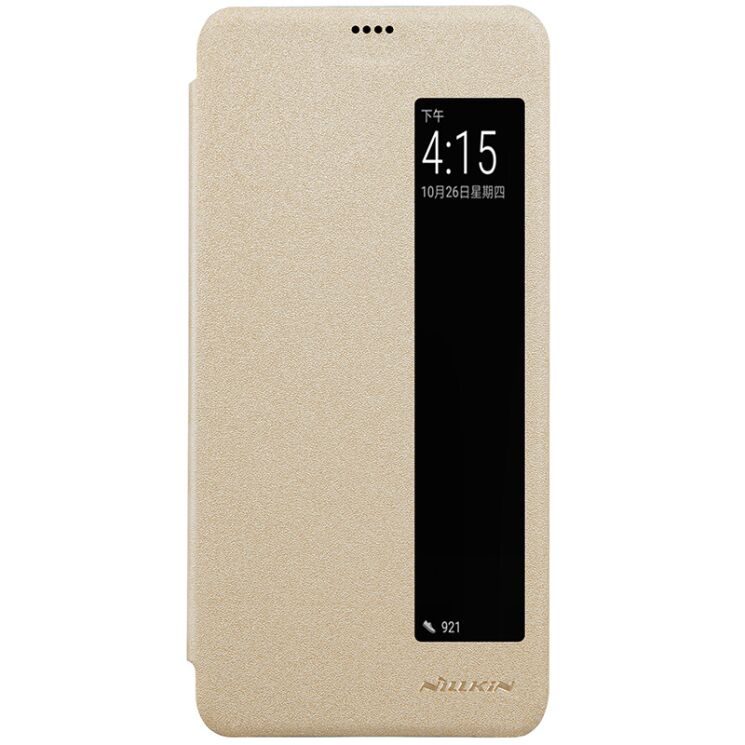 Чехол-книжка NILLKIN Sparkle Series для Huawei P20 Pro - Gold: фото 2 из 13