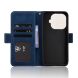 Чехол-книжка с карманами Deexe Wallet Stand для Xiaomi 17T - Blue (408808L). Фото 4 из 15