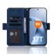 Чехол-книжка с карманами Deexe Wallet Stand для Xiaomi 17T - Blue (408808L). Фото 5 из 15