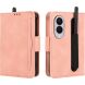 Чехол-книжка с карманами Deexe Wallet Stand (Pencil Slot) для Samsung Galaxy Fold 8 - Pink (424584P). Фото 1 из 6