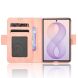 Чехол-книжка с карманами Deexe Wallet Stand (Pencil Slot) для Samsung Galaxy Fold 8 - Pink (424584P). Фото 2 из 6