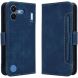 Чохол-книжка з кишеньками Deexe Wallet Stand для Nothing Phone (4b) - Blue (218406L). Фото 1 з 15